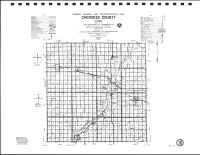 Cherokee County Highway Map, Plymouth County 1988
